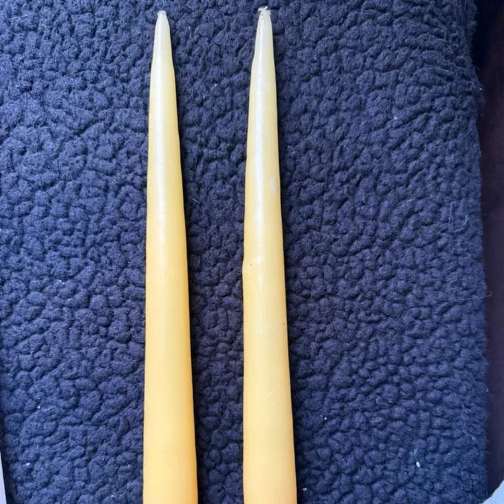 ROOT Candles Arista Beeswax Tapers elevate your